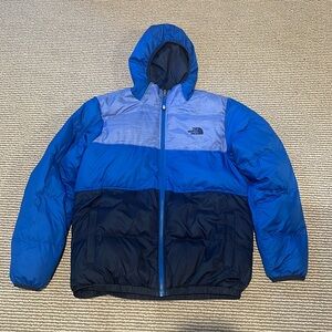 Boys North Face reversible winter jacket